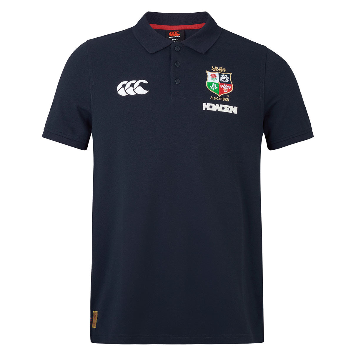 Canterbury British and Irish Lions Pique Rugby Polo - Mens - Dark Sapphire