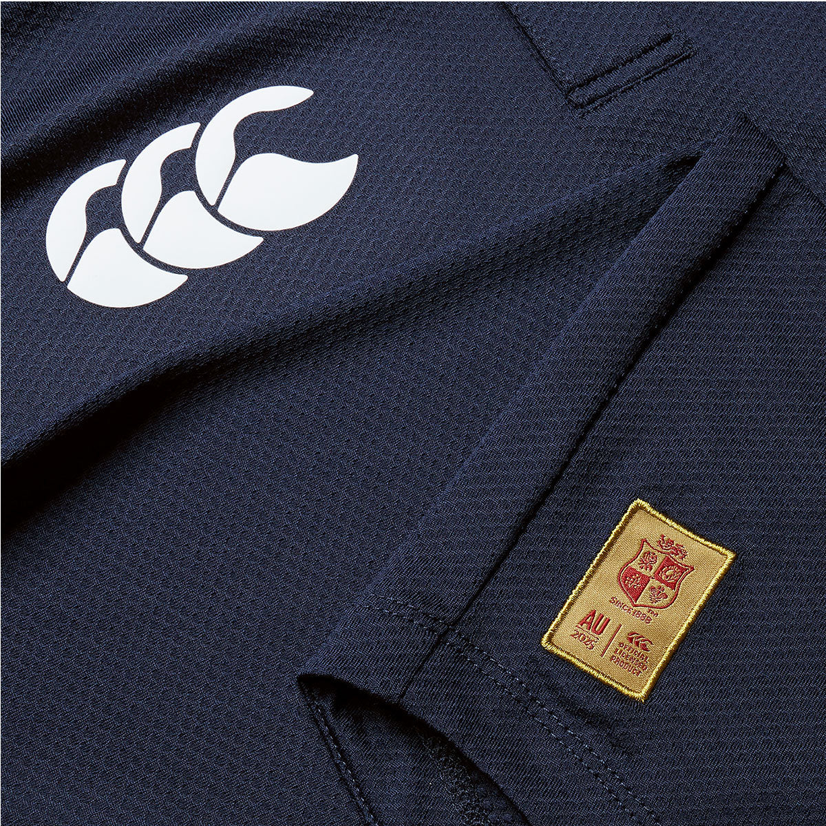 Canterbury British and Irish Lions Poly Rugby Polo - Mens - Dark Sapphire