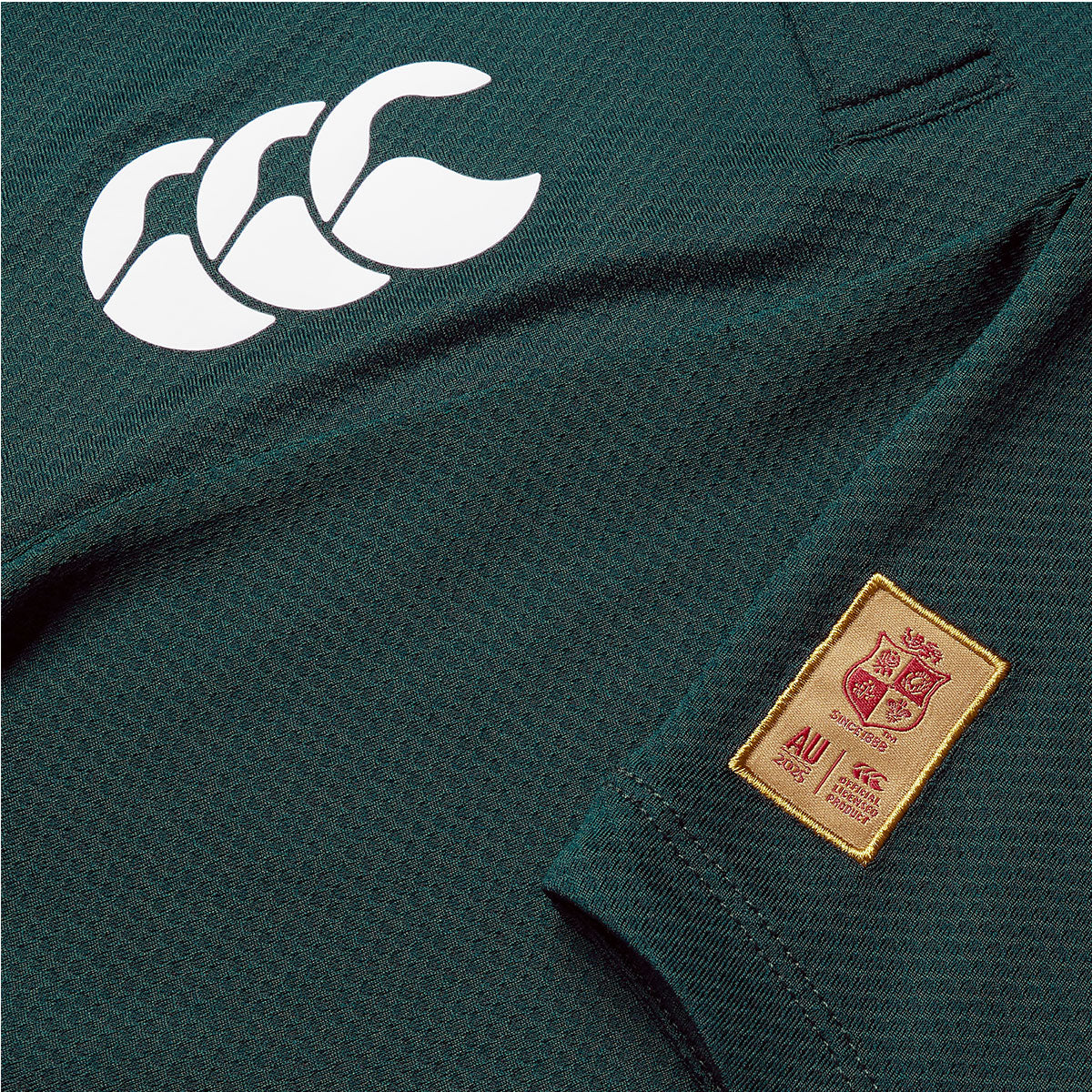 Canterbury British and Irish Lions Poly Rugby Polo - Mens - Green