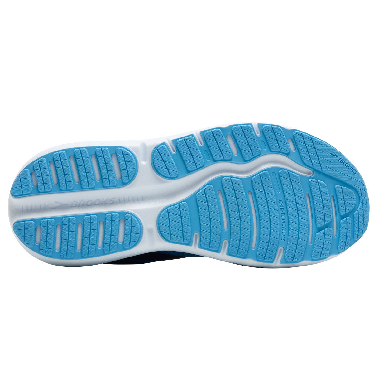 Brooks Ghost Max 2 Running Shoes - Mens - Bonnie Blue/Blue Ribbon/Yellow