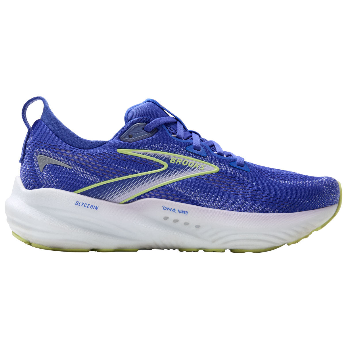 Brooks Glycerin 22 Running Shoes - Womens - Amparo Blue/Hyper Iris/Yellow