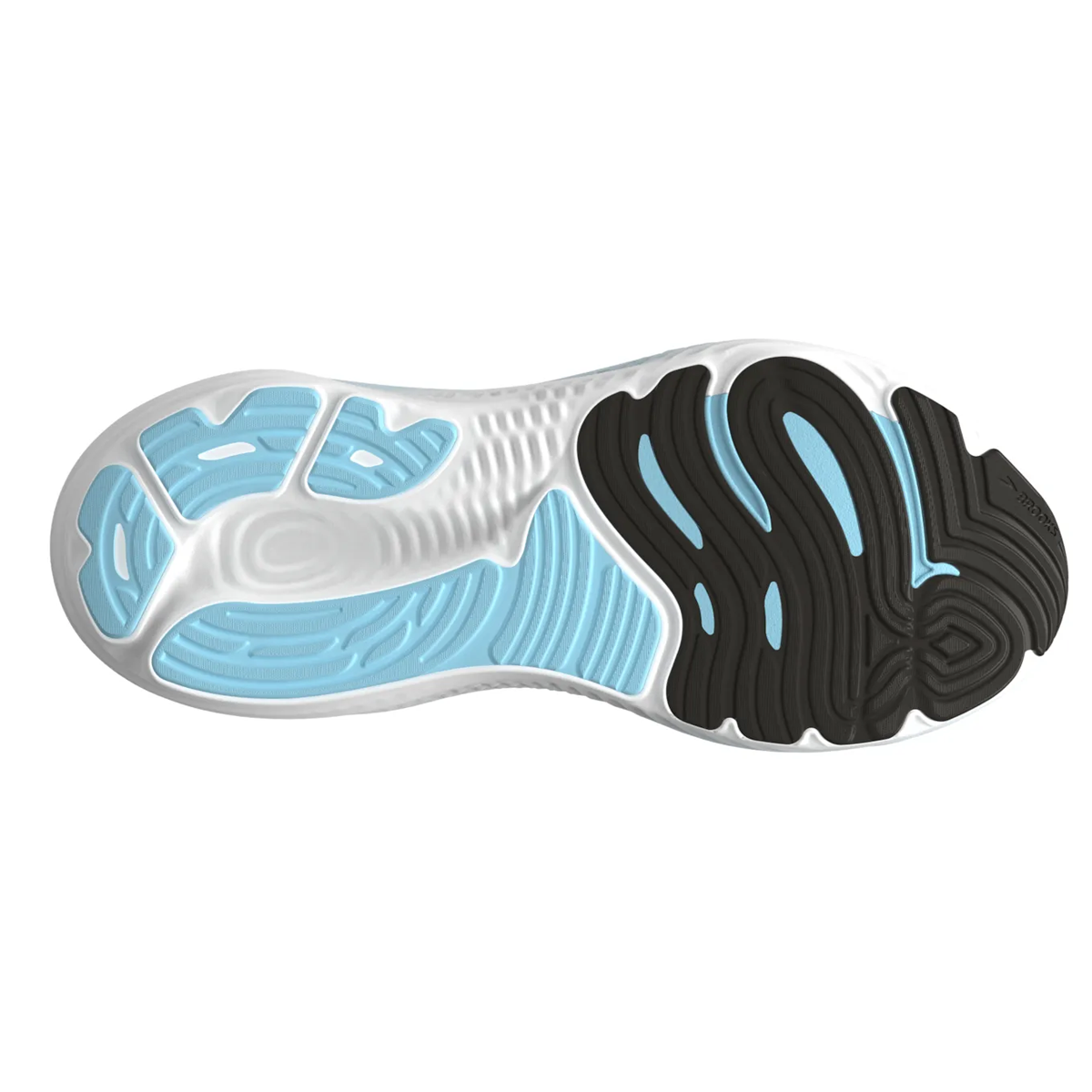 Brooks Glycerin GTS 22 Running Shoes - Mens - Black/Atomizer/Blazing Orange