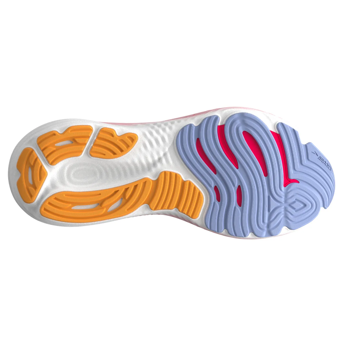 Brooks Glycerin 22 Running Shoes - Womens - Black/Blue Heron/Orange