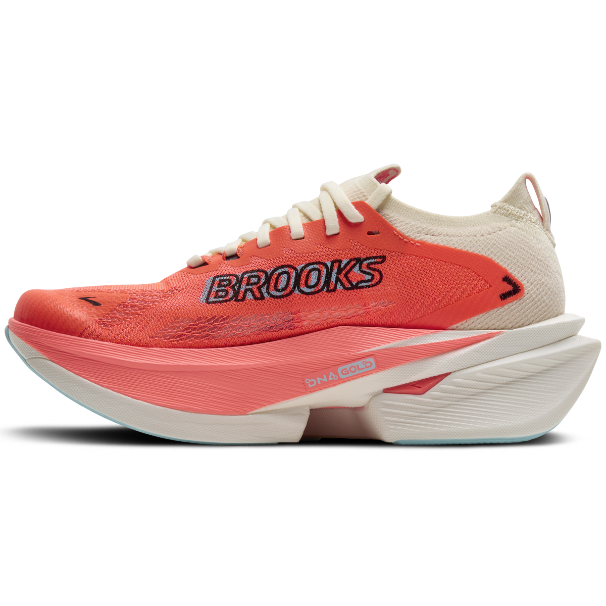 Brooks Hyperion Max 3 Running Shoes - Womens - Coconut/Fiery Coral/Atomizer