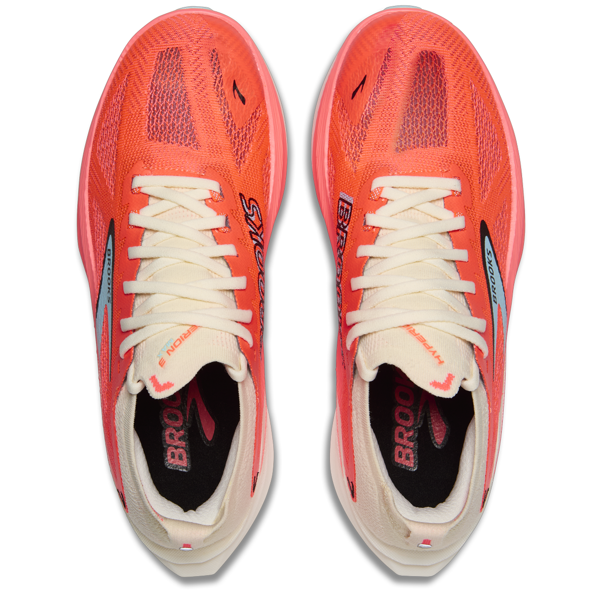 Brooks Hyperion Max 3 Running Shoes - Womens - Coconut/Fiery Coral/Atomizer