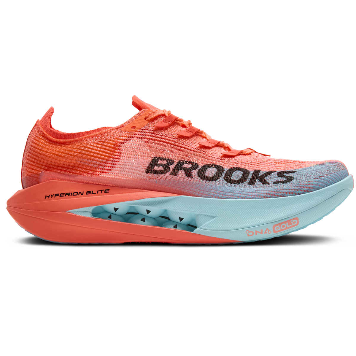 Brooks Hyperion Elite 5 Running Shoes - Mens - Pink Clay/Atomizer Blue