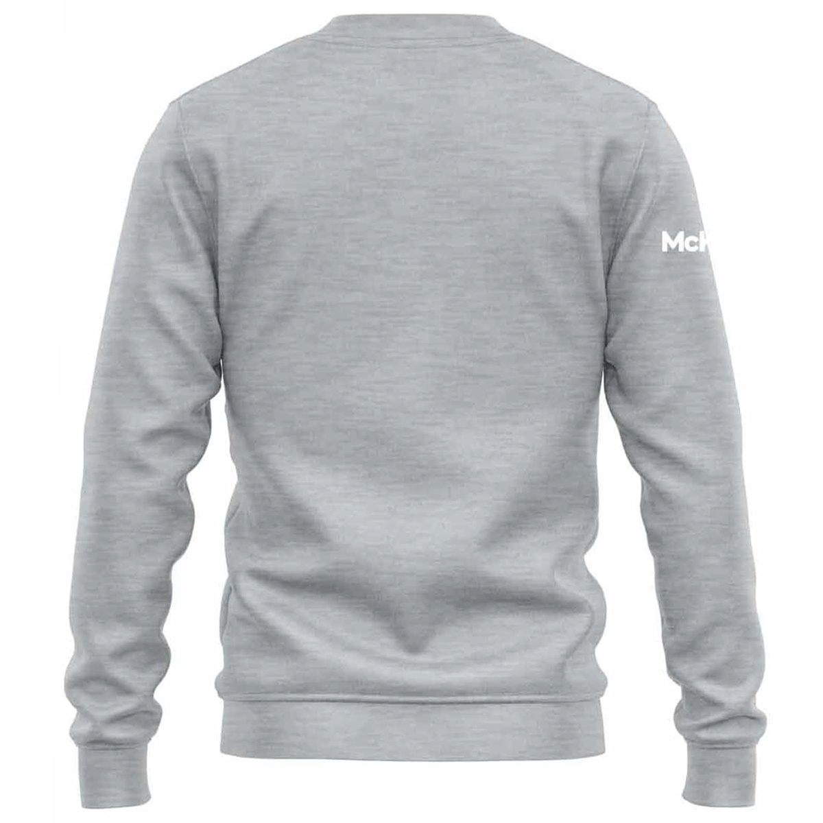 McKvr Brussels Craobh Rua Ladies Core Pro Cotton Sweat Top - Adult - Light Grey