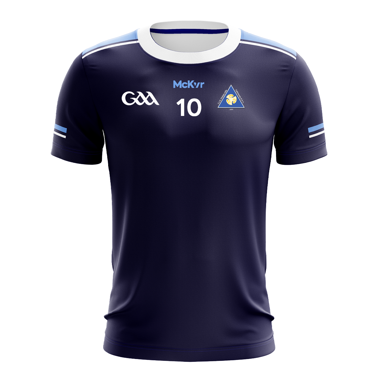 Mc Keever Cabinteely GAA Numbered Playing Jersey - Youth - Navy