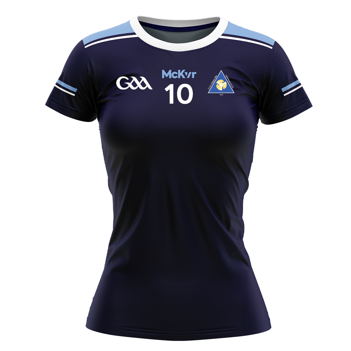 Mc Keever Cabinteely GAA Numbered Playing Jersey - Womens - Navy