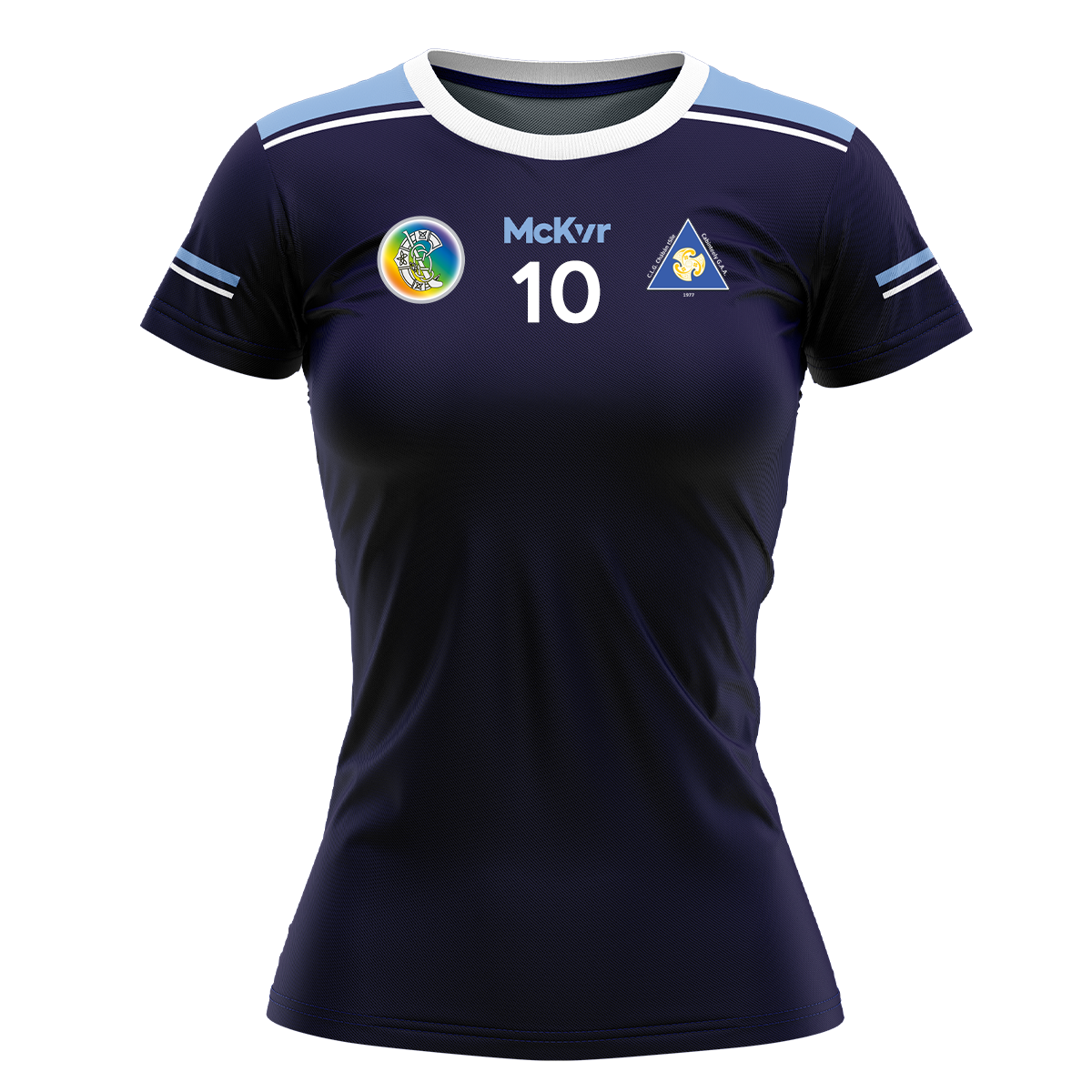 Mc Keever Cabinteely Camogie Numbered Playing Jersey - Womens - Navy