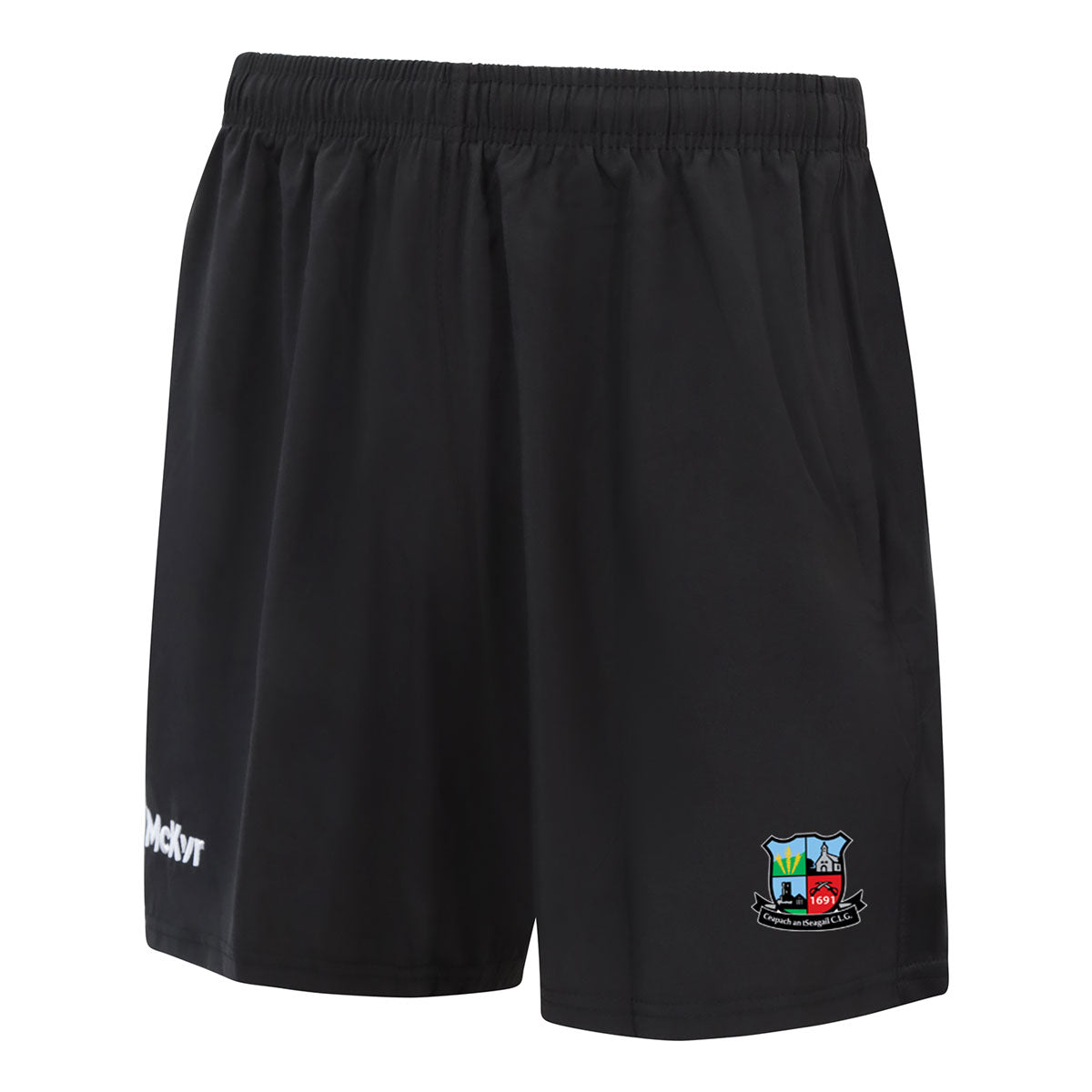 McKvr Cappataggle GAA Core 22 Leisure Shorts - Adult - Black