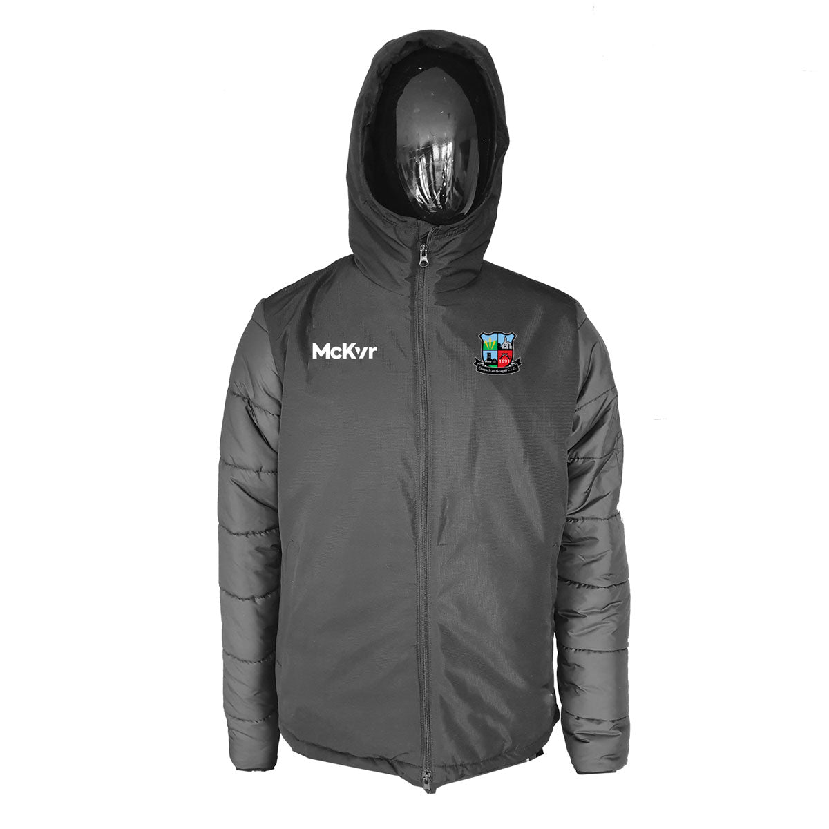 Mc Keever Cappataggle GAA Core 22 Stadium Jacket - Youth - Black