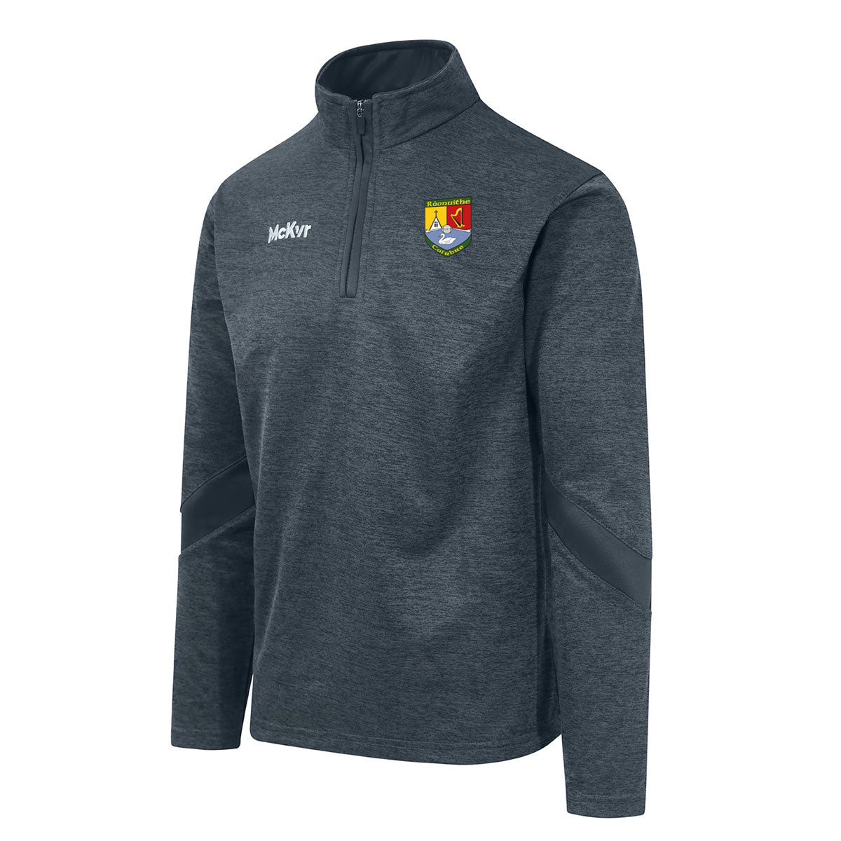 Mc Keever Carbery Rangers Core 22 1/4 Zip Top - Youth - Charcoal