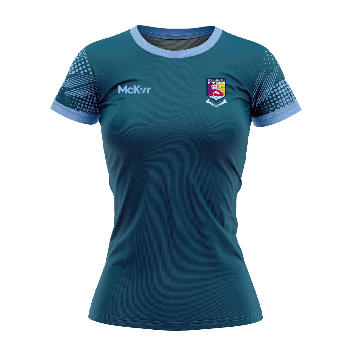 Mc Keever Castletroy College Playing Jersey - Womens - Sky Blue