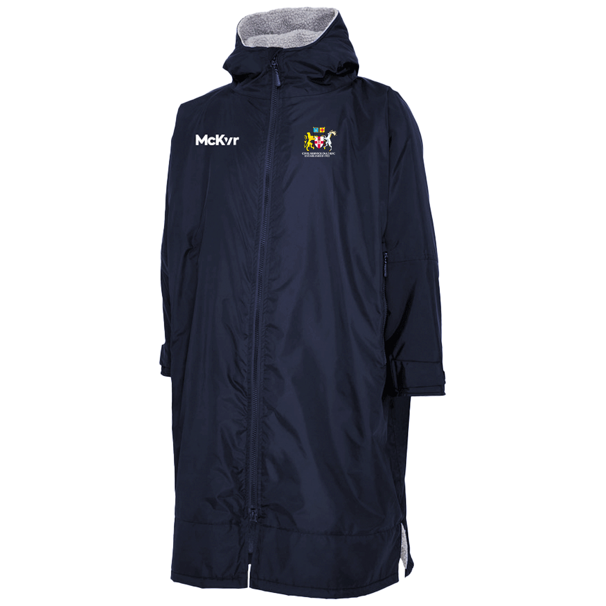 McKvr Civil Service NI RFC Weatherproof Changing Robe - Adult - Navy ...