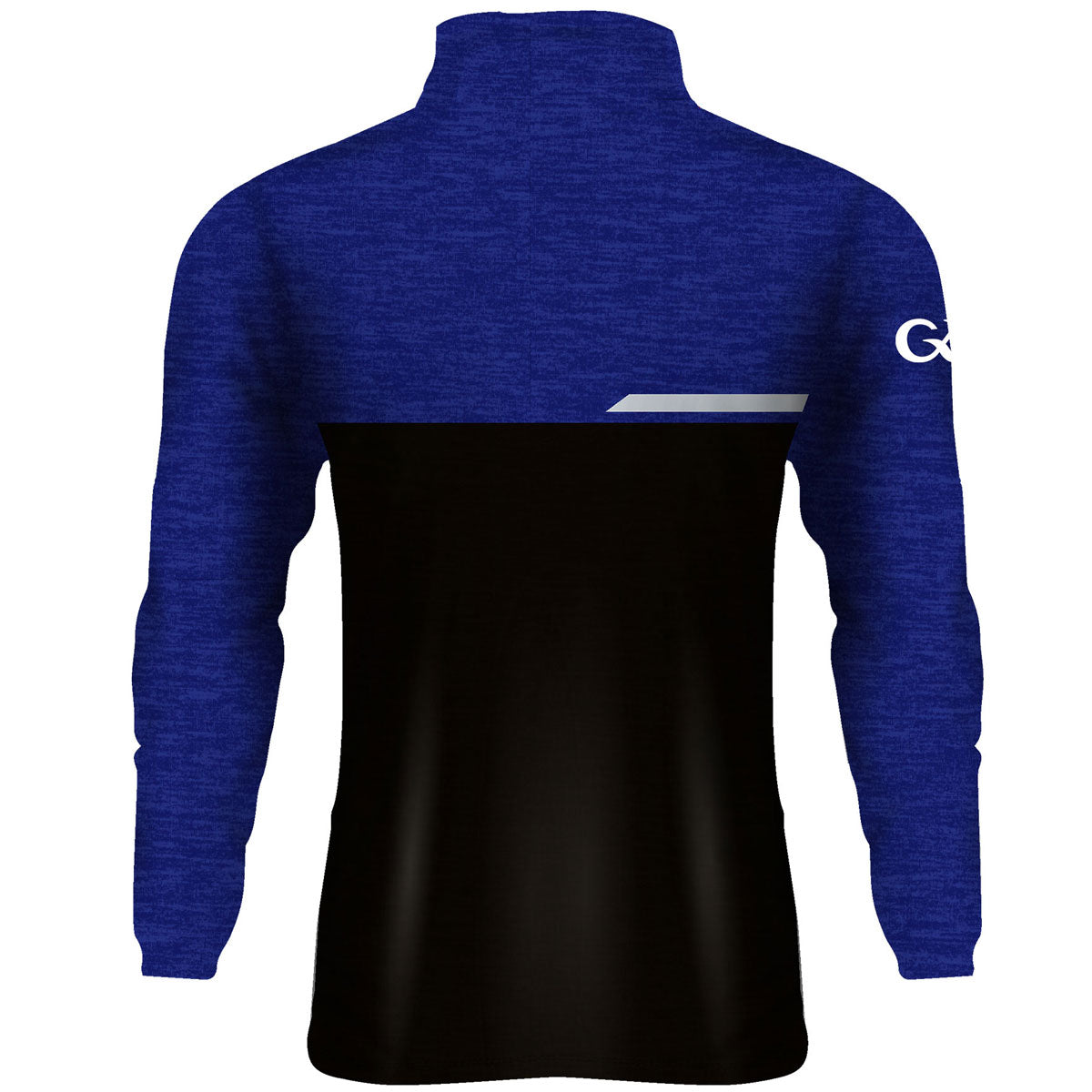 Mc Keever Clan Na Gael CLG Speed 1/4 Zip Jacket - Youth - Black/Royal