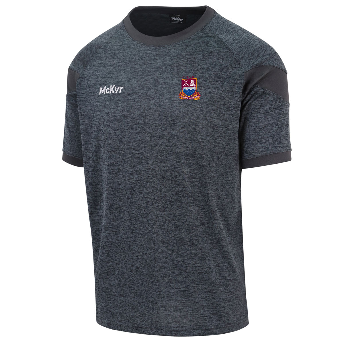 Mc Keever Clarinbridge GAA Core 22 T-Shirt - Youth - Charcoal