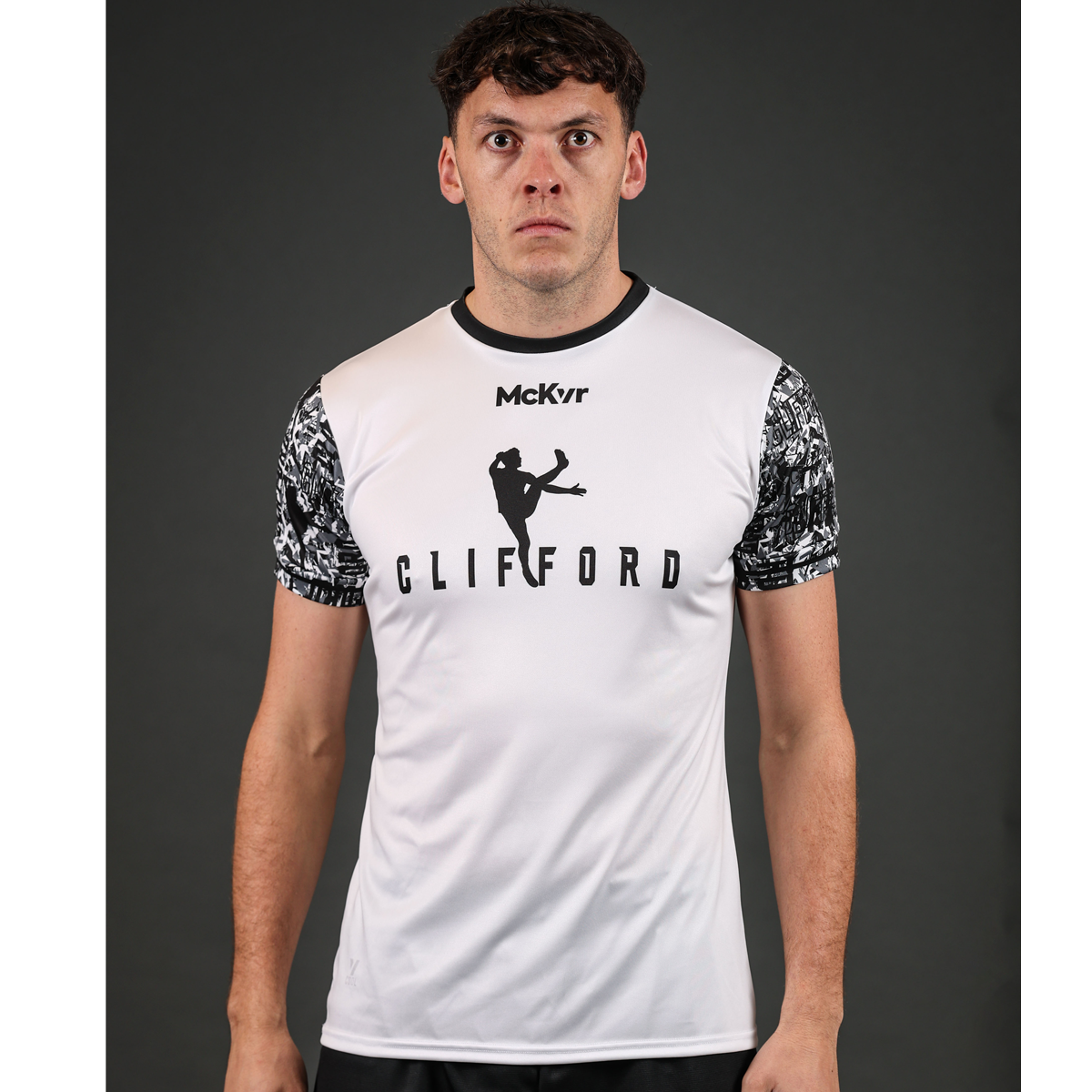 McKvr Clifford Jersey - Youth - White/Black