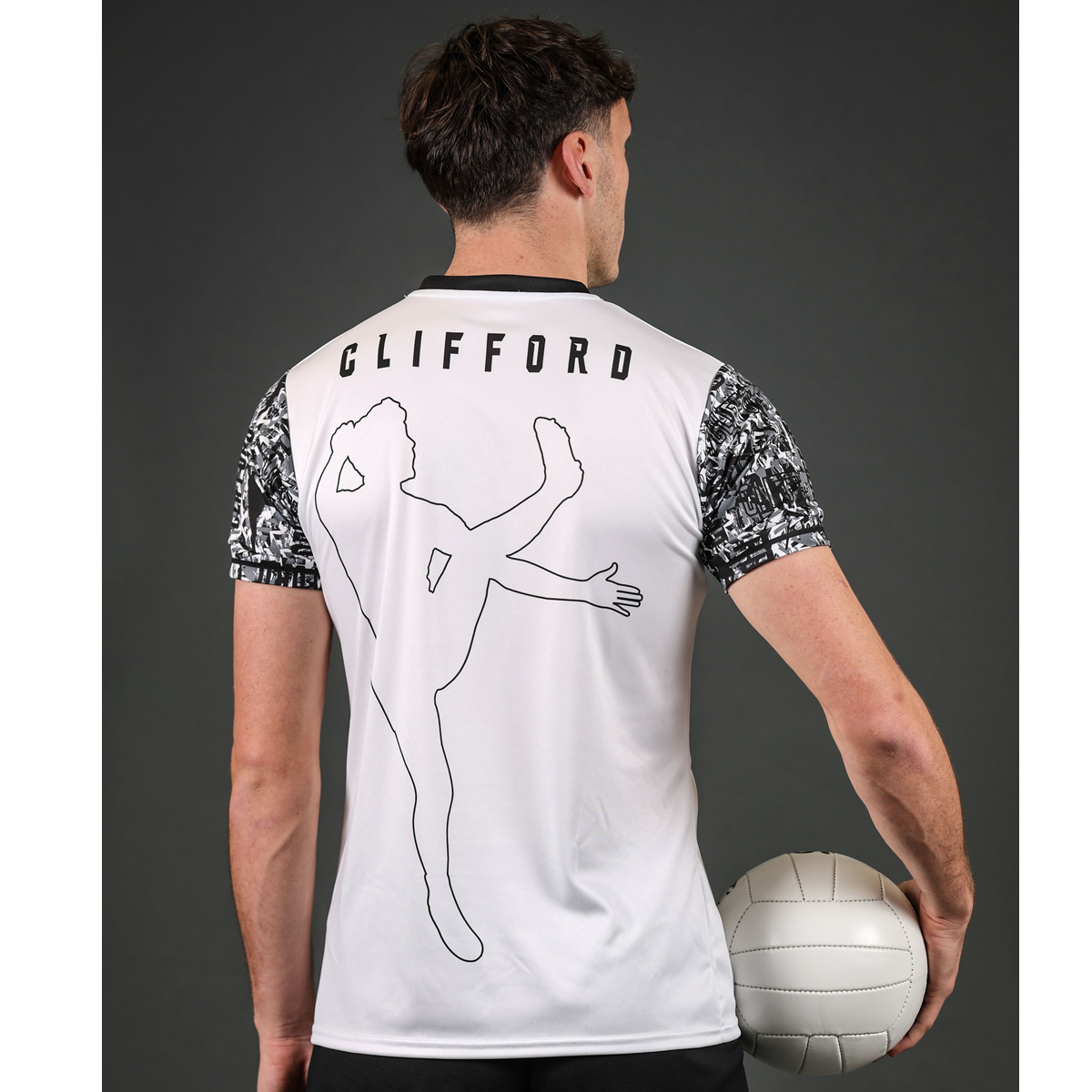 McKvr Clifford Jersey - Adult - White/Black