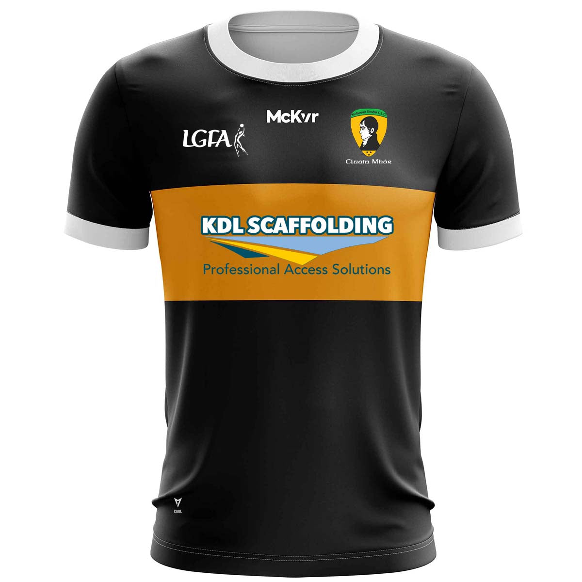 Mc Keever Clonmore Robert Emmets LGFA Goalkeeper Jersey - Youth - Black