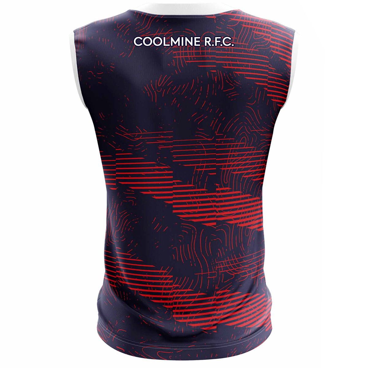 Mc Keever Coolmine RFC Training Vest - Youth - Navy/Red