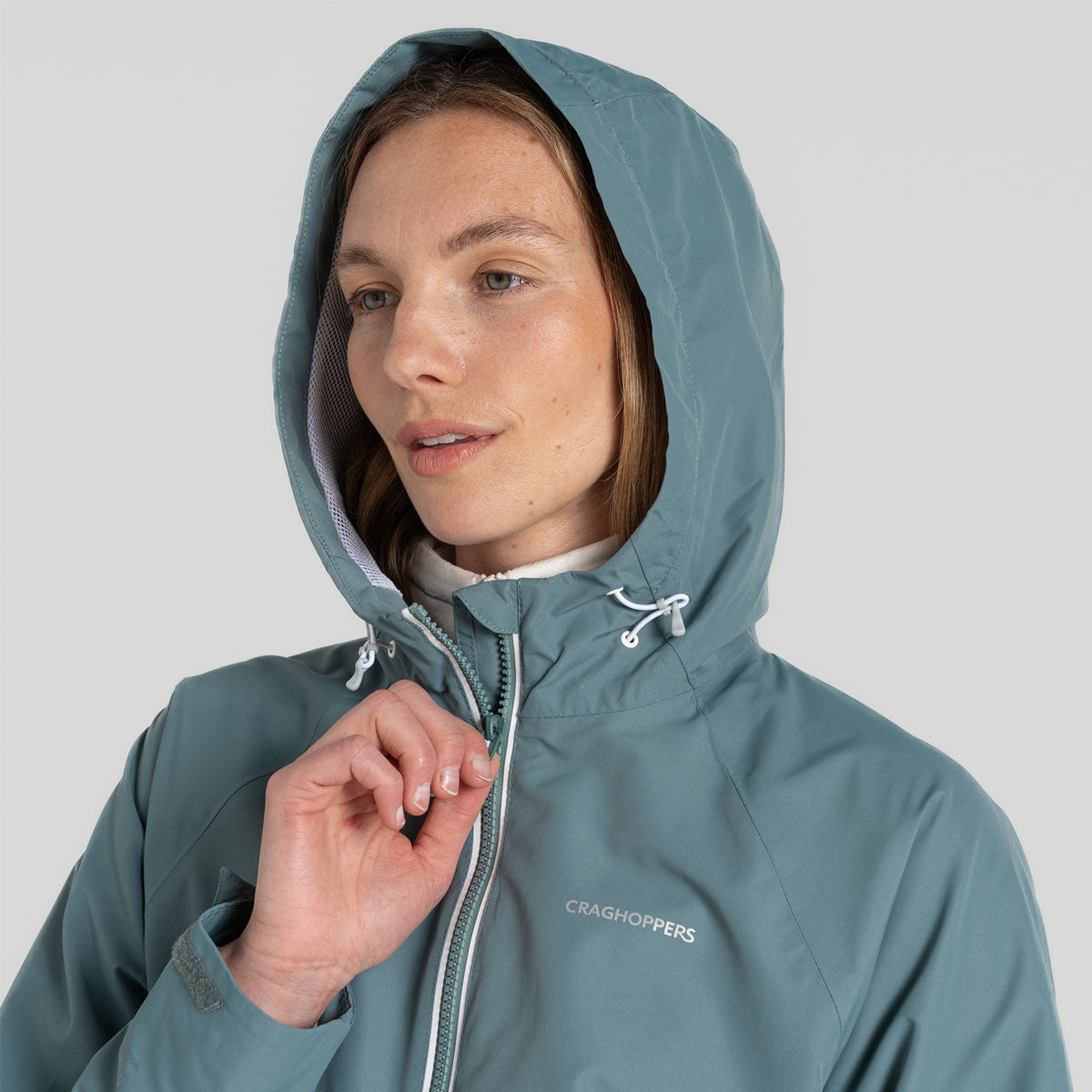 Craghoppers Brielle Waterproof Jacket - Womens - Atlantic