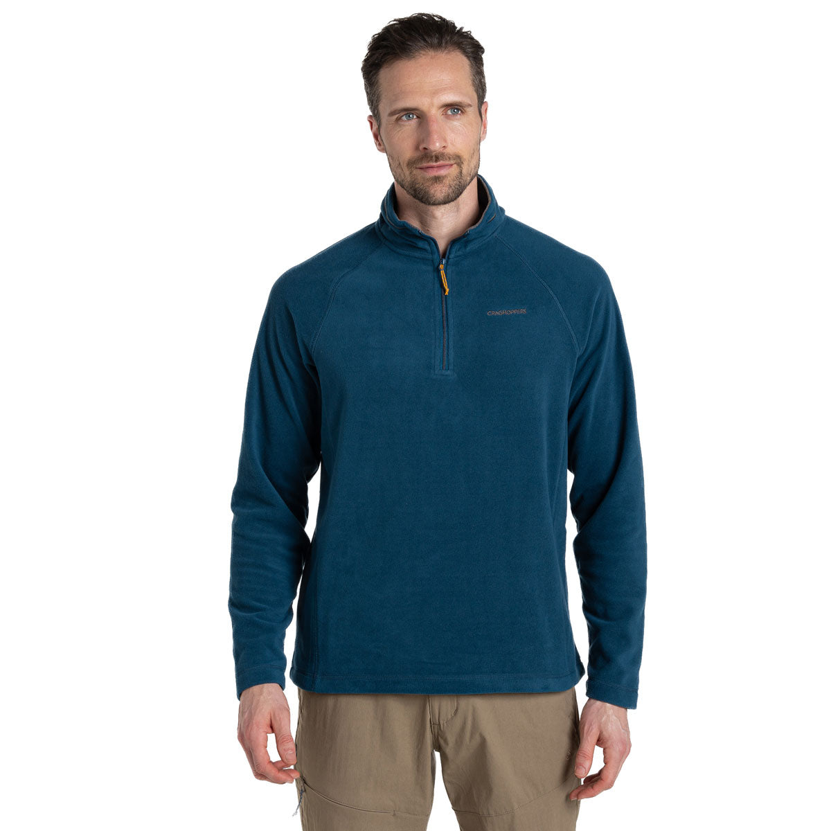 Craghoppers Corey VI Half Zip Top - Mens - Tourmaline Blue