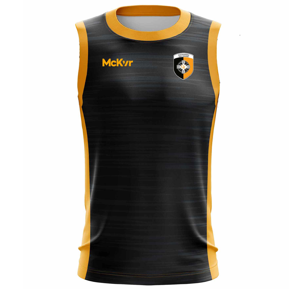 McKvr Crossmaglen Rangers GAC Training Vest - Adult - Black/Gunmetal