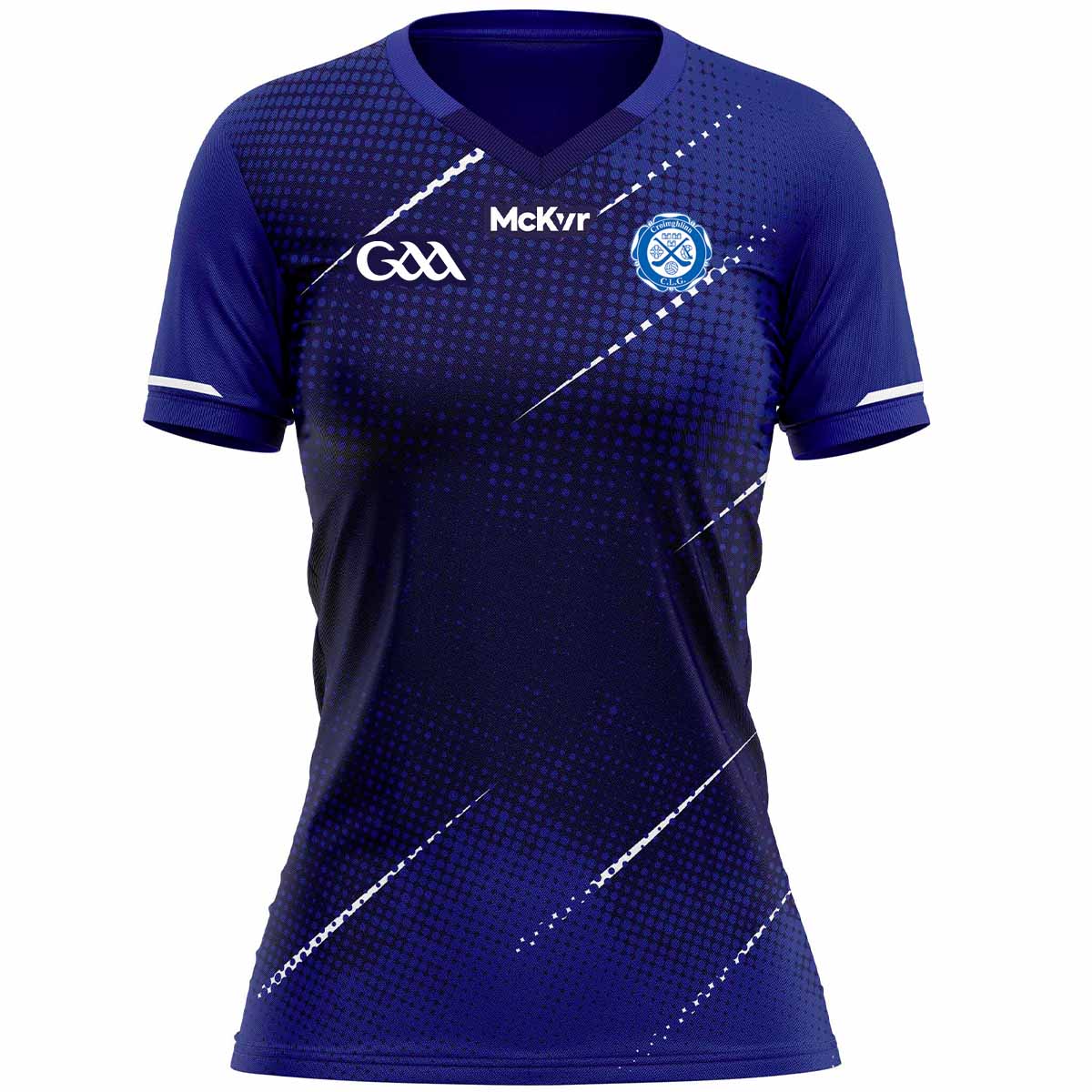 Mc Keever Crumlin GAA Training Jersey - Womens - Blue