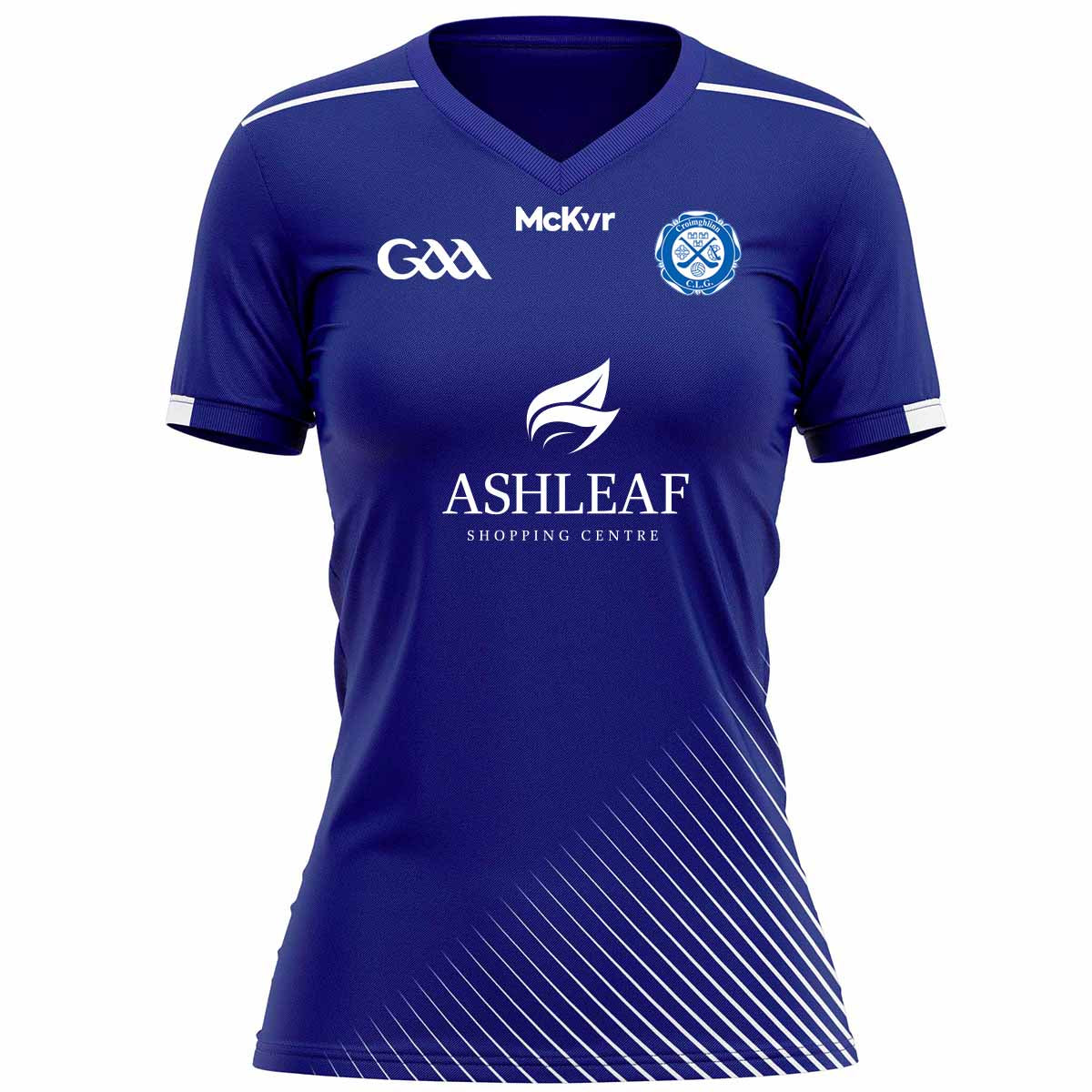 Mc Keever Crumlin GAA Playing Jersey - Womens - Blue