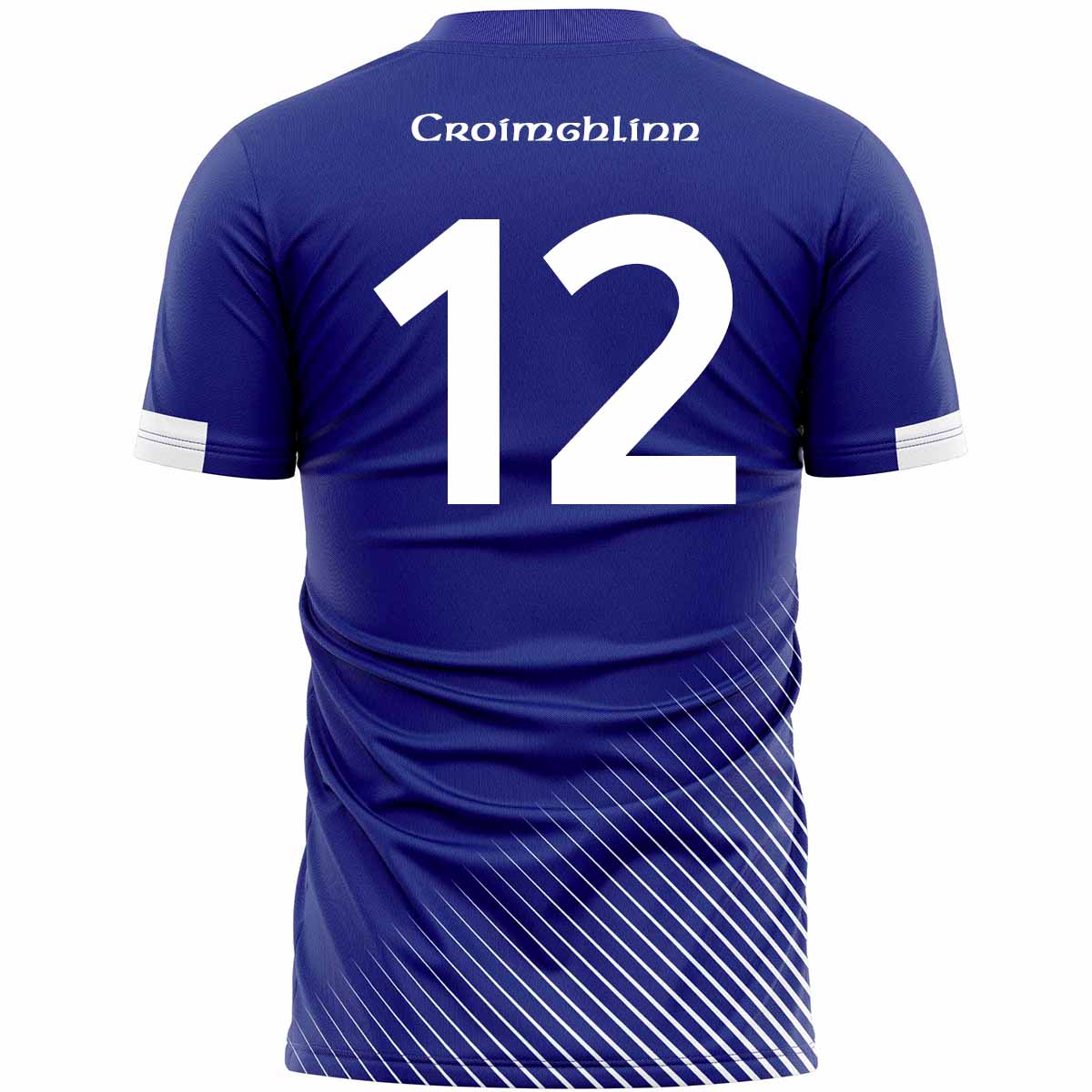 Mc Keever Crumlin GAA Numbered Playing Jersey - Youth - Blue