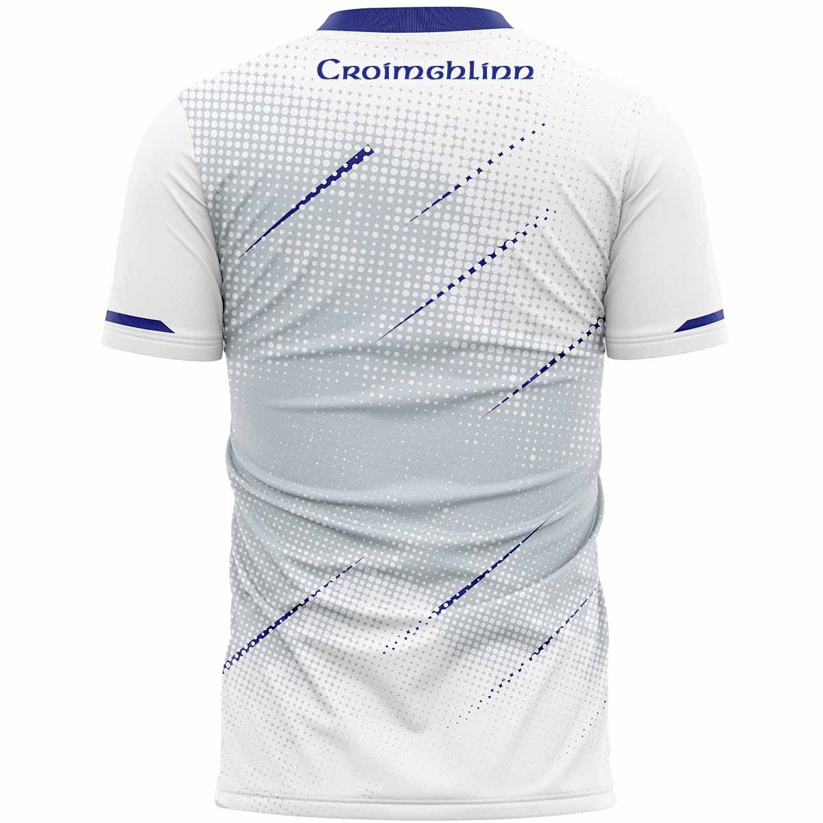 Mc Keever Crumlin GAA Training Jersey - Adult - White Player Fit