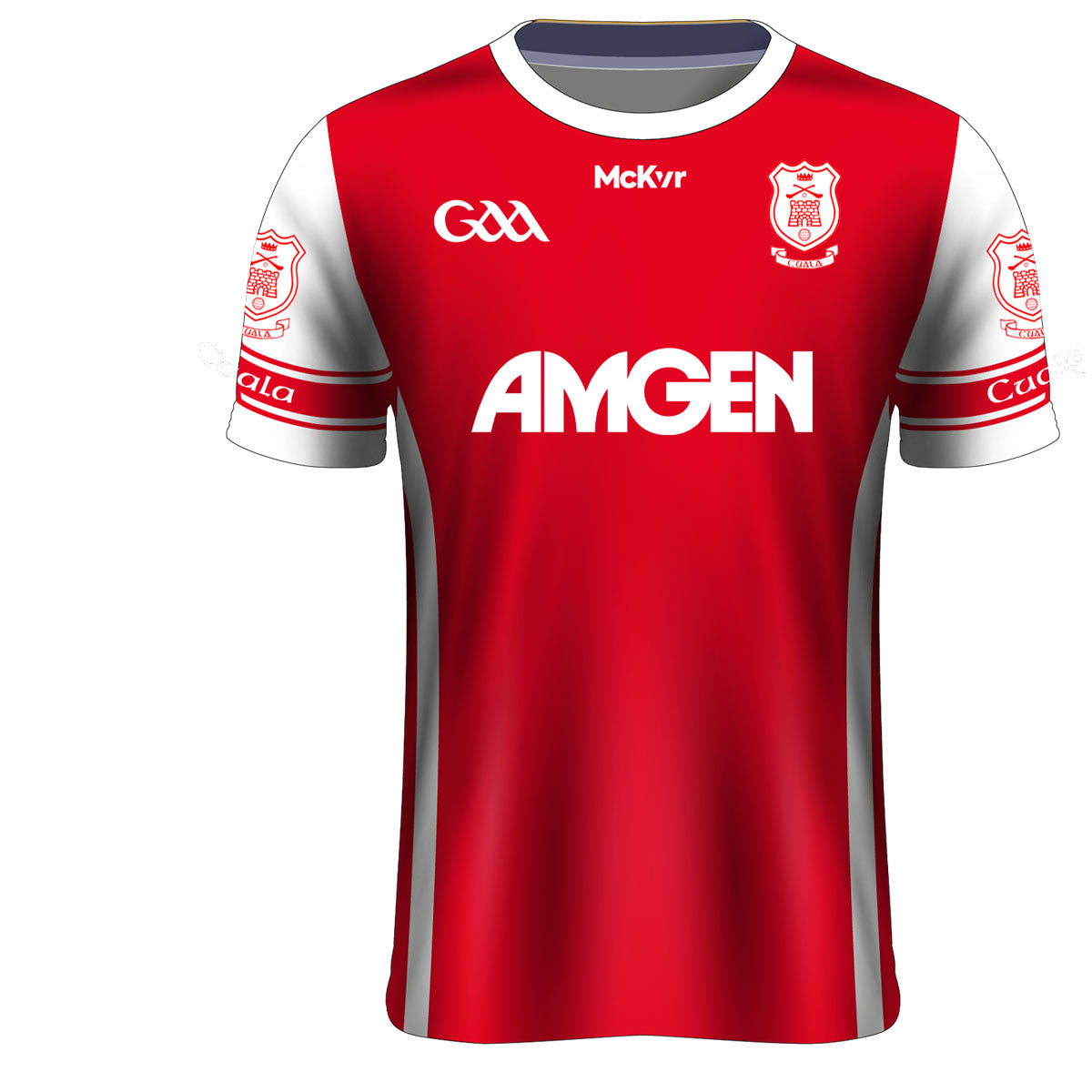 Mc Keever Cuala GAA Official Jersey - Youth - Red/White