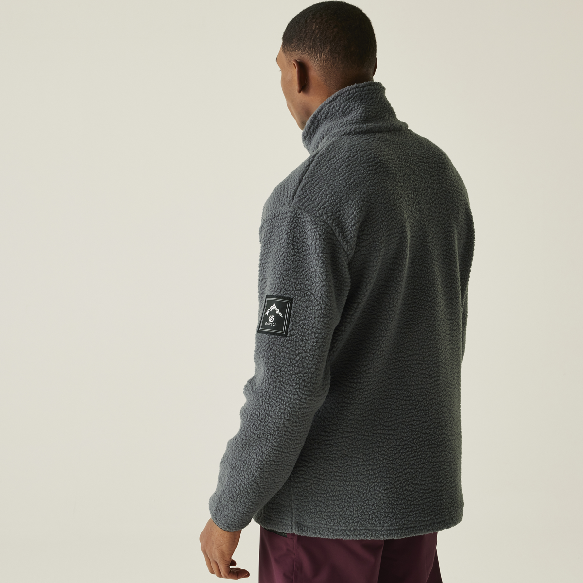 Dare 2B Twin Tip Half Zip Fleece - Mens - Iron Gate