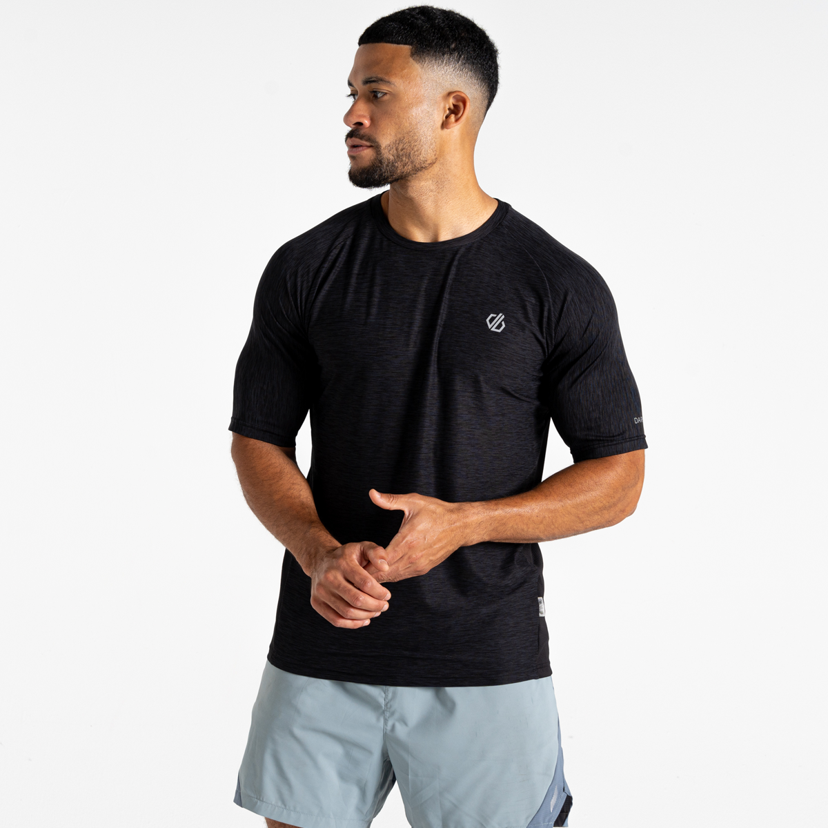 Dare 2B Power Up Tee - Mens - Black Marl