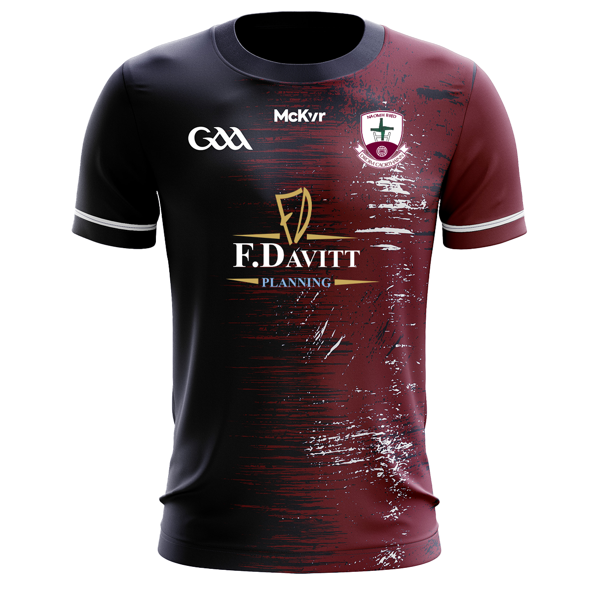 Mc Keever Drumkeeran GAA Training Jersey - Youth - Navy/Maroon