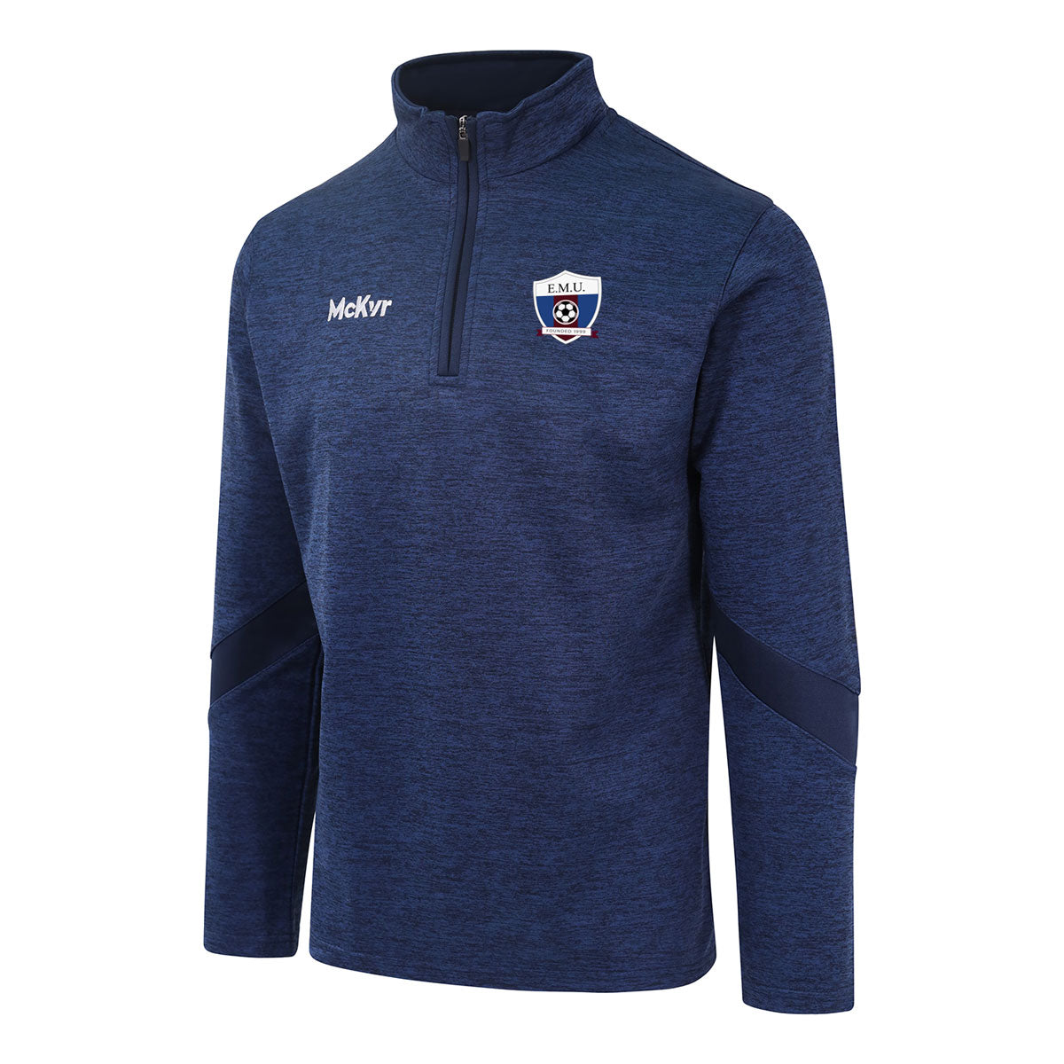 Mc Keever East Meath United FC Core 22 1/4 Zip Top - Adult - Navy