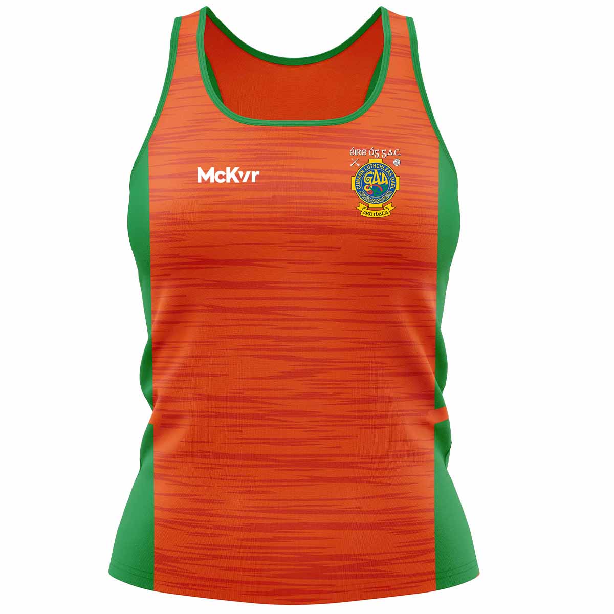 McKvr Eire Og GAC Craigavon Training Vest - Womens - Orange