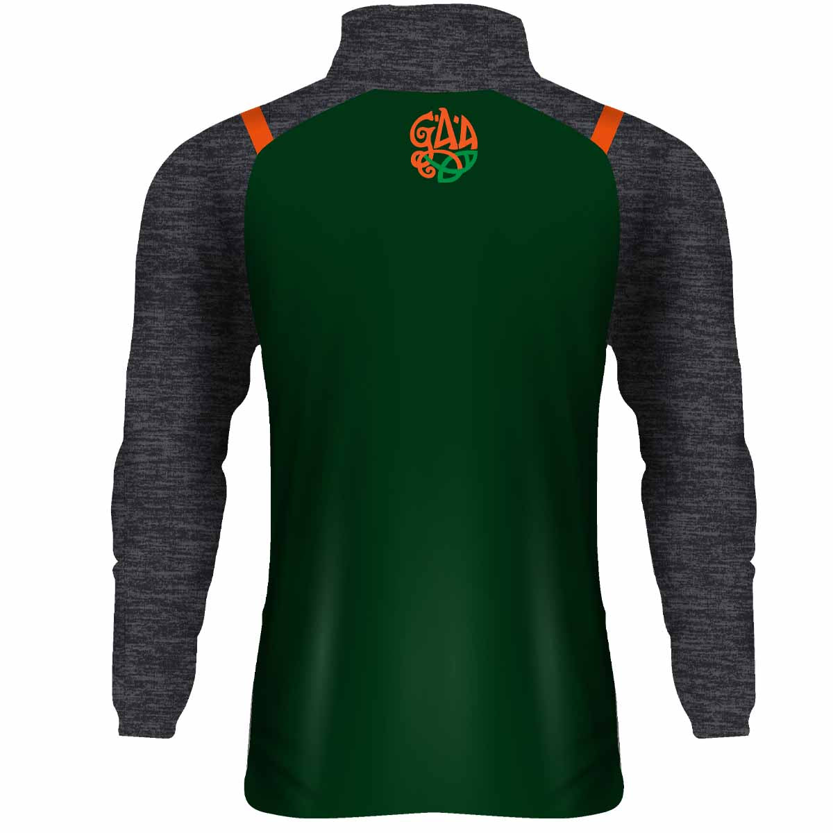 Mc Keever Eire Og GAC Craigavon 1/4 Zip Top - Adult - Green/Grey