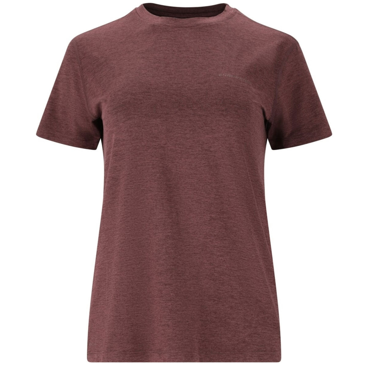 Endurance Alvaly Melange Short Sleeve Tee - Womens - Fudge