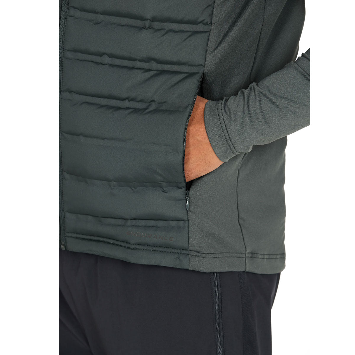 Endurance Midan Hot Fused Hybrid Jacket - Mens - Dusty Forest