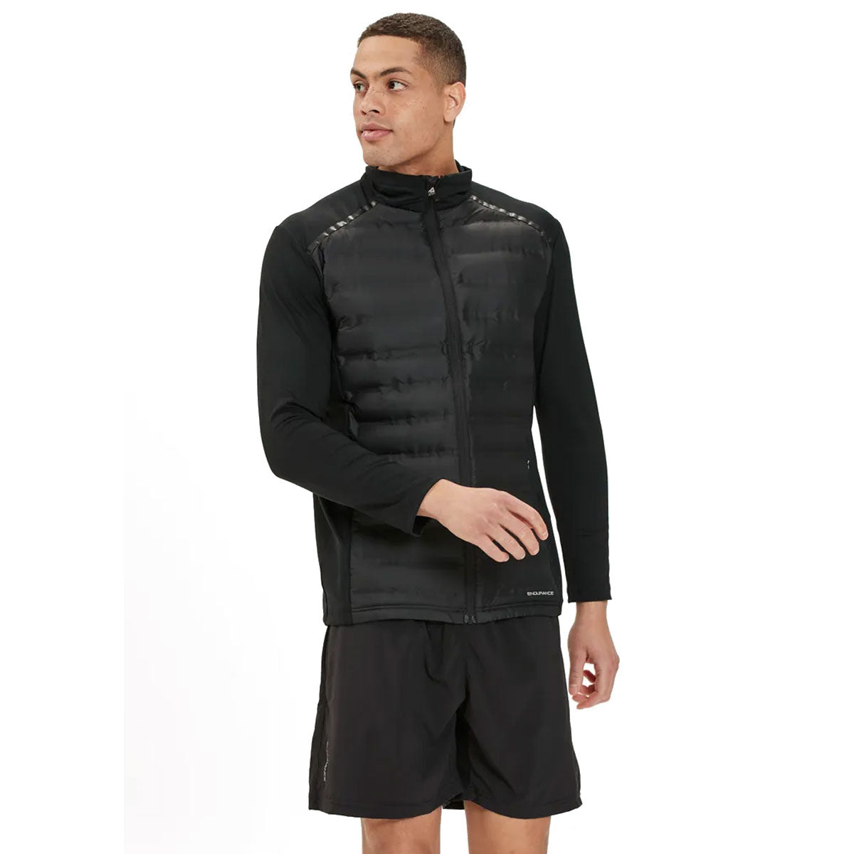 Endurance Midan Hot Fused Hybrid Jacket - Mens - Black