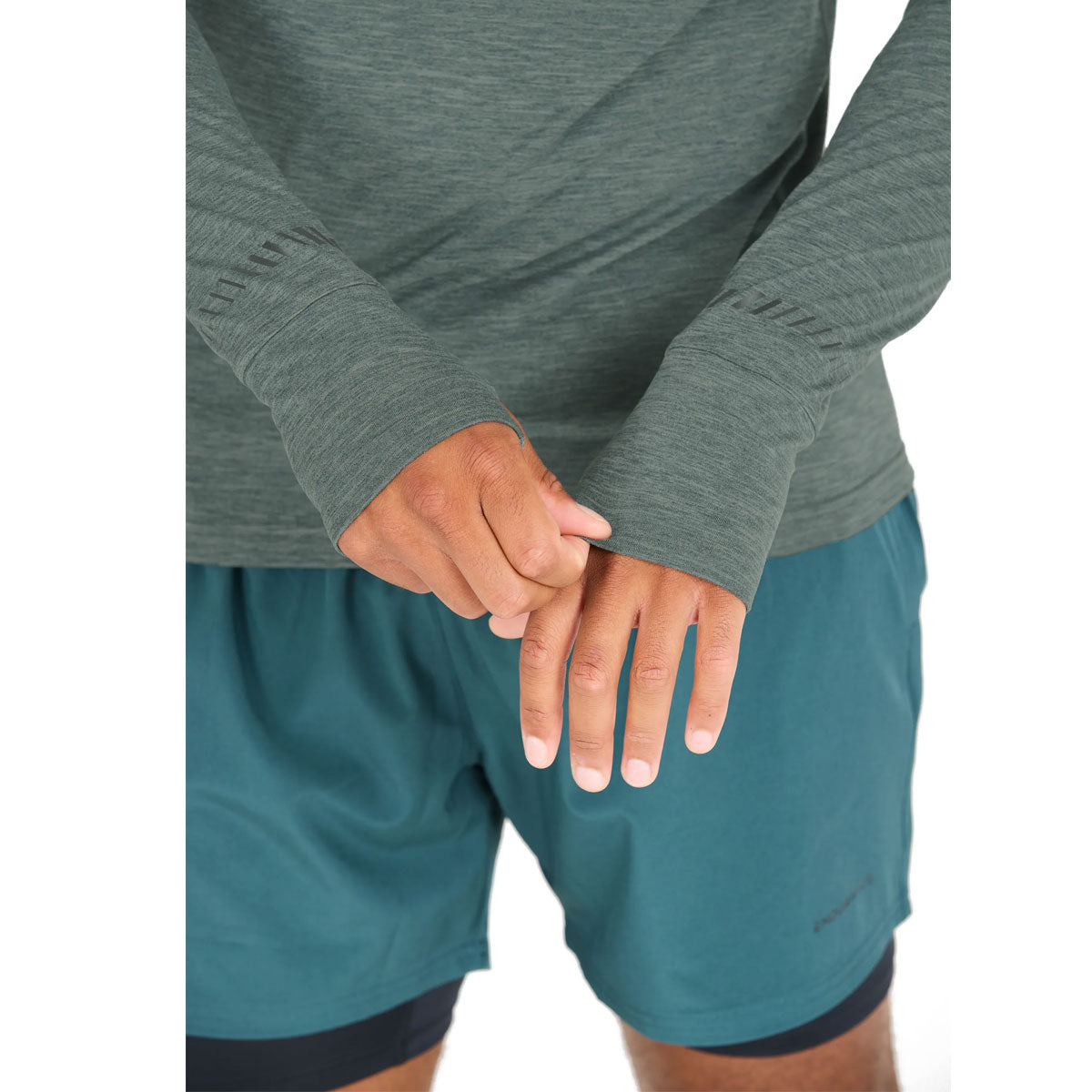 Endurance Tune V2 Melange Midlayer - Mens - Dusty Forest