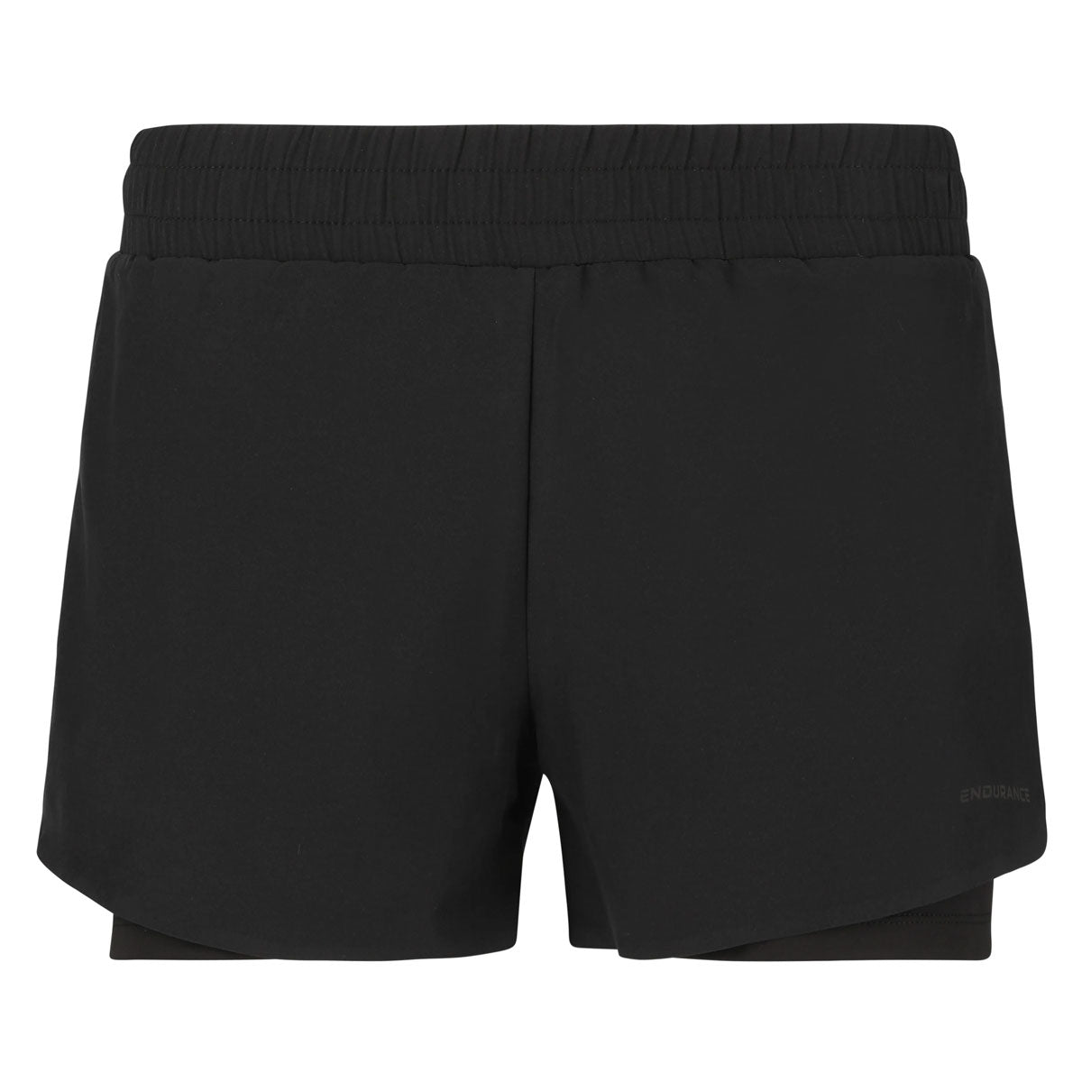 Endurance Val 2-in-1 Shorts - Womens - Black