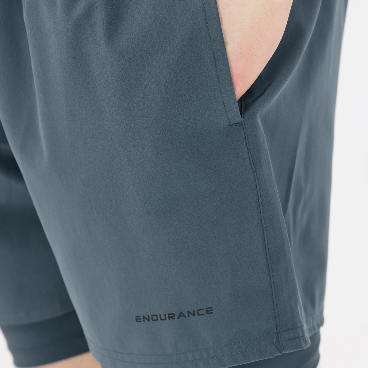 Endurance Kros 2 in 1 Shorts - Mens - Orion Blue