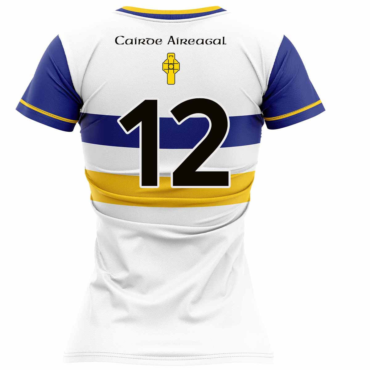 Mc Keever Errigal Ciaran Numbered Playing Jersey - Womens - White