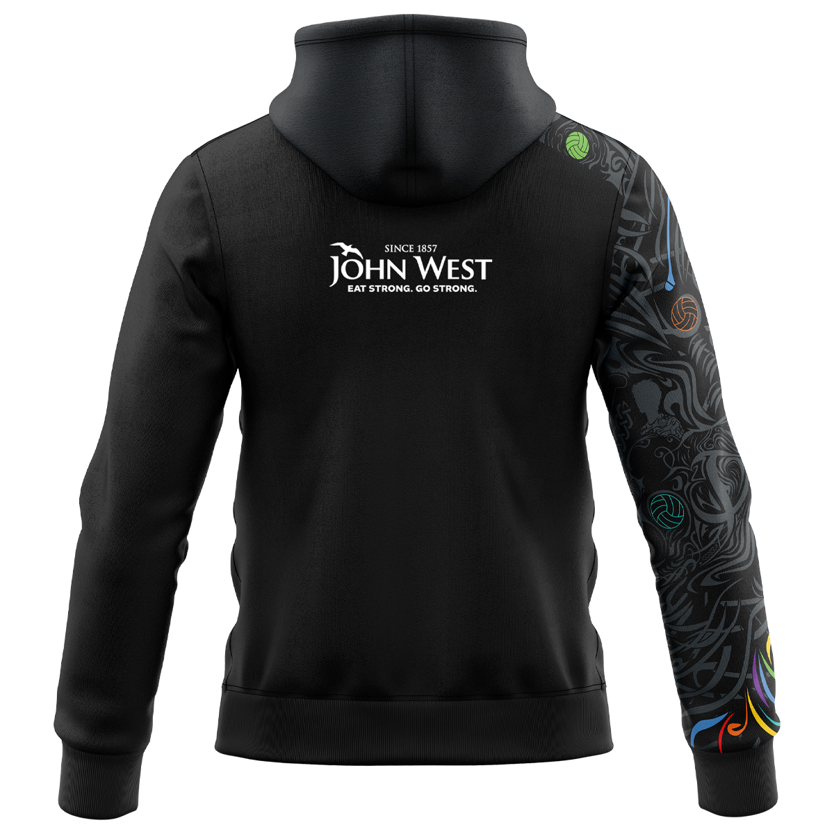Mc Keever Feile 2025 Hoodie - Adult - Black/Gunmetal
