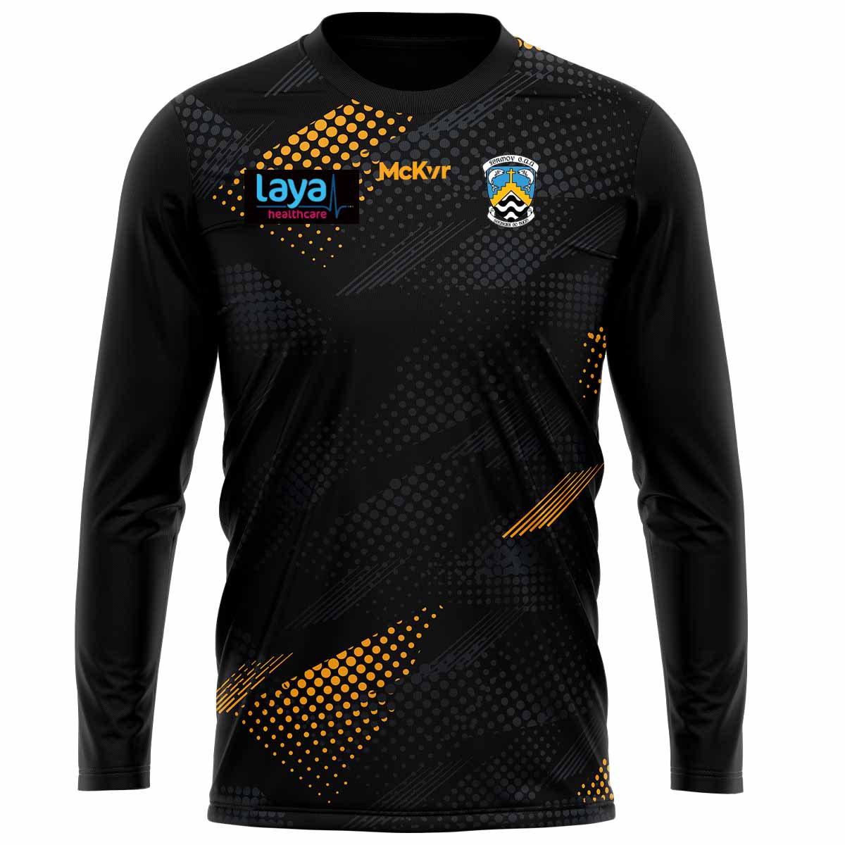 McKvr Fermoy GAA Long Sleeve Tech Top - Womens - Black