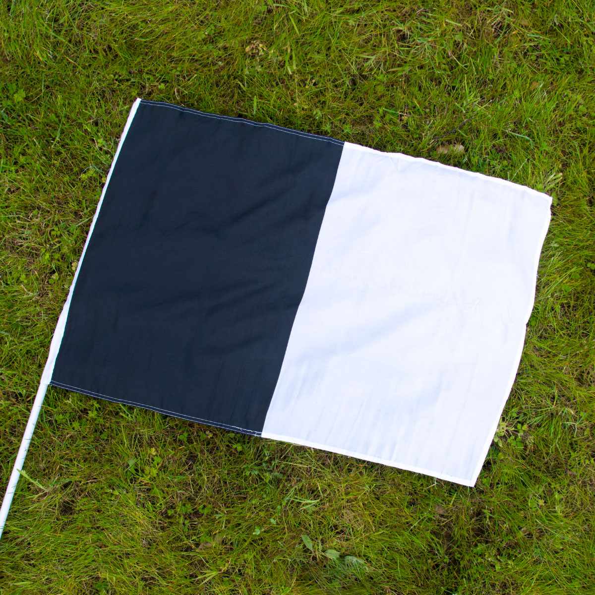 The GAA Store Black/White Half and Half Flag