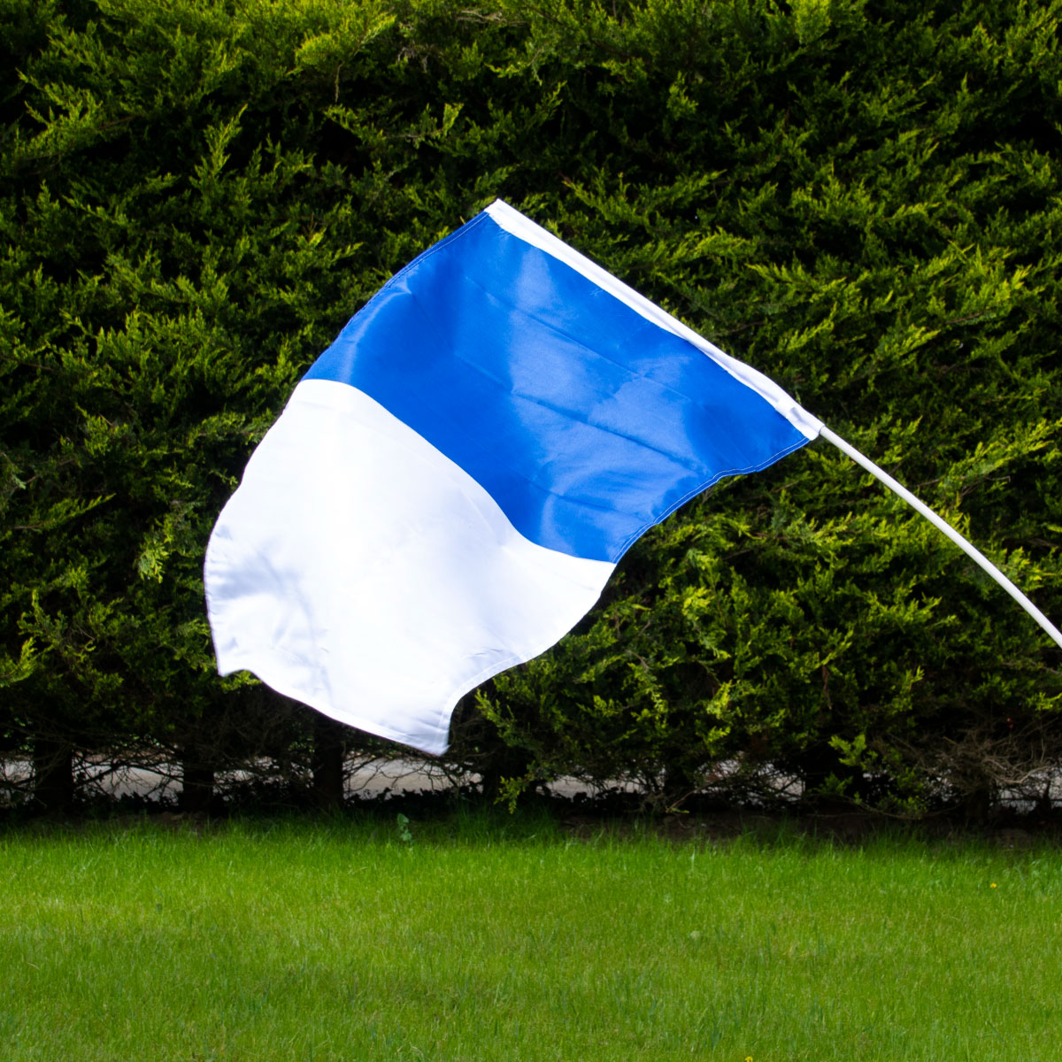 The GAA Store Royal Blue/White Half and Half Flag